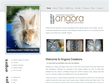 Tablet Screenshot of angorarabbits.co.za